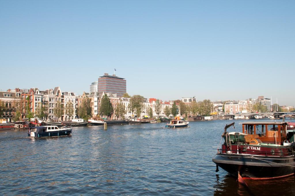 Houseboat Little Amstel Hotel Amsterdam Buitenkant foto