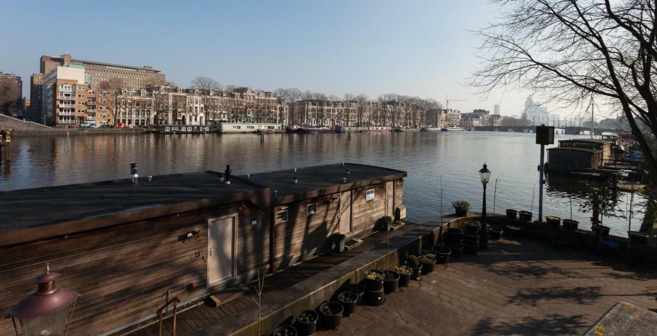 Houseboat Little Amstel Hotel Amsterdam Buitenkant foto